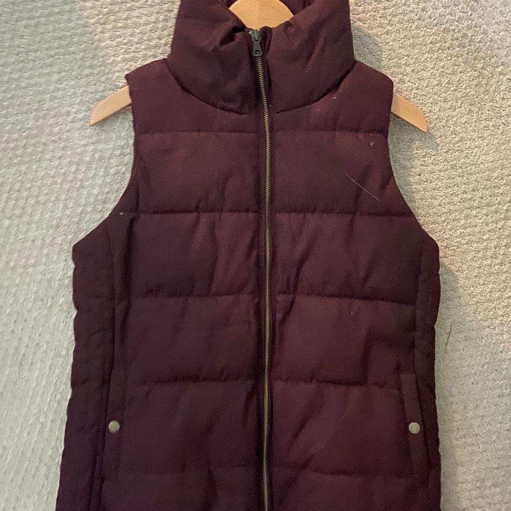 Old Navy Maroon Vest, size small